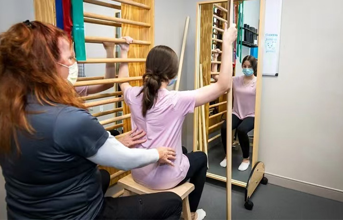 Orthopedic gymnastics video