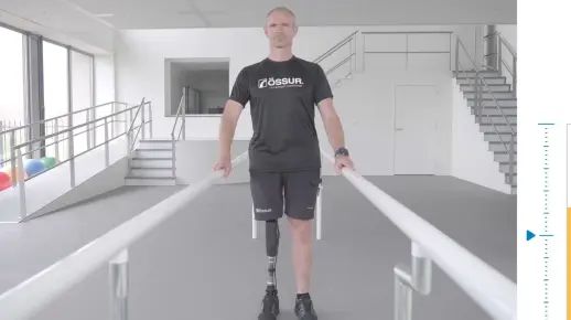 Osso knee joint-side and side swing training